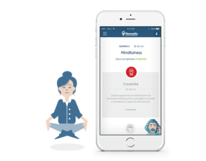 Burnout and Mindfulness - combat stress with Neocogita's courses via app